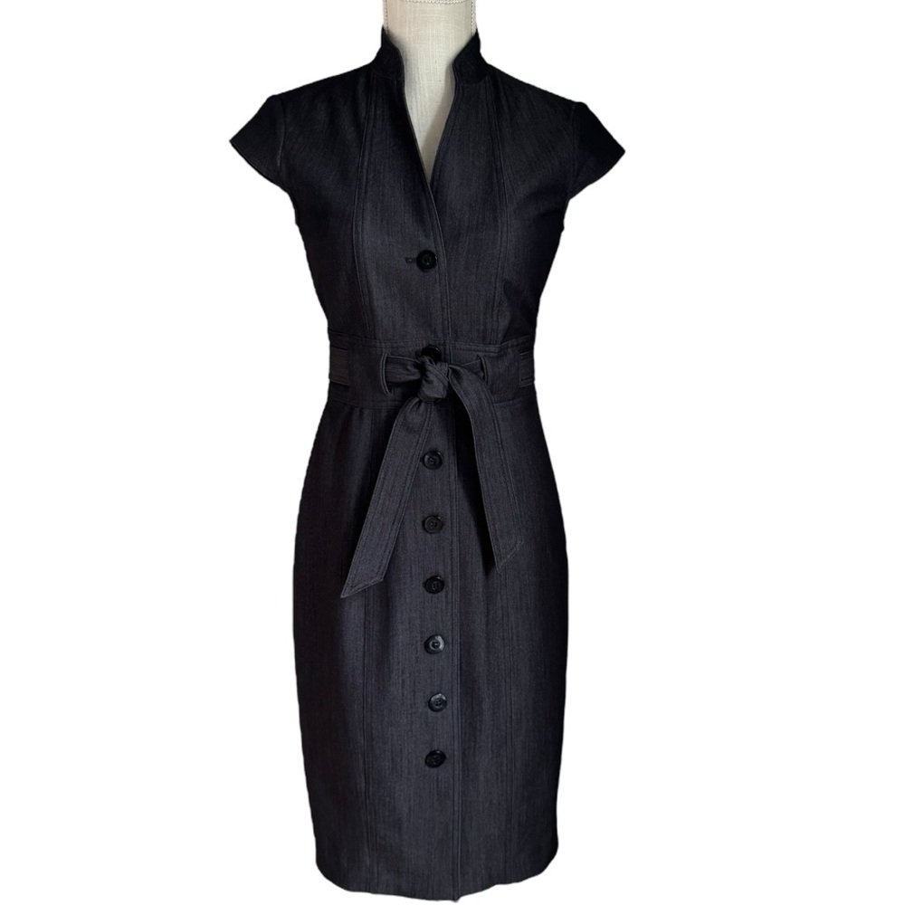 Calvin Klein Black Midi Dress